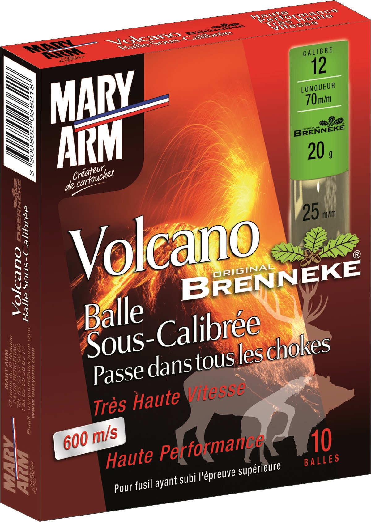 VOLCANO BRENNEKE 20gr